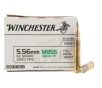 Winchester USA 5 56 NATO 62gr FMJ - Box of 20