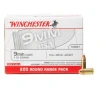 Winchester 9mm 115gr Full Metal Jacket Ammo - Box of 200