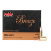 PMC Bronze 9mm Luger 124 gr Full Metal Jacket - Box of 50