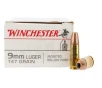 Winchester 9mm 147gr Jacketed Hollow Point Ammo - Box of 50