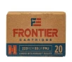 Hornady Frontier 223 Remington 55gr Full Metal Jacket Boat Tail Ammo - Box of 20
