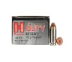 Hornady Critical Duty 40 S W 175gr FlexLock - Box of 20