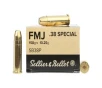 Sellier Bellot 38 Special 158 gr FMJ - Box of 50
