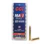CCI Maxi-Mag 40 gr TMJ  22 WMR Ammunition - 50 Rounds