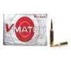 Hornady V-Match 69 gr ELD-VT 22 Creedmoor Ammunition - 20 Rounds