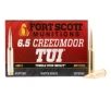 Fort Scott Munitions TUI 140 gr Solid Copper 6 5 Creedmoor Ammunition - 20 Rounds
