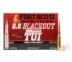 Fort Scott Munitions TUI 285 gr 8 6 Blackout Subsonic Ammunition - 20 Rounds