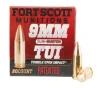 Fort Scott Munitions TUI 125 gr Subsonic 9mm Ammunition - 20 Rounds