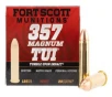Fort Scott Munitions TUI 125 gr Solid Copper  357 Magnum Ammunition - 20 Rounds