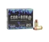 CorBon  45 ACP  P 230gr Jacketed Hollow Point Ammo - Box of 20