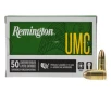 Remington UMC 9mm 115 Grain Full Metal Jacket - Box of 50