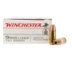  p Winchester 9mm 147gr JHP Ammo - Box of 50  p 