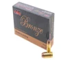 PMC Ammunition Bronze  40 S W 165gr JHP Ammunition
