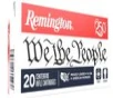 We the People Rifle  22-250 Rem  55 Grain  Pointed Soft Point  3680 fps