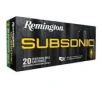 Subsonic Rifle  360 Buckhammer  250 Grain  Bonded Hollow Point  1030 fps
