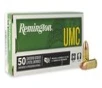 UMC Handgun  9mm Luger  124 Grain  Full Metal Jacket  1110 fps
