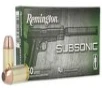 Subsonic Handgun  45 Auto  230 Grain  Flat Nose Enclosed Base  830 fps