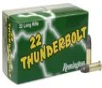 22 Thunderbolt    22 LR  40 Grain  Lead Round Nose  1255 fps