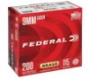 Federal Champion 9mm 115gr Full Metal Jacket 200CT -  200