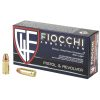 Fiocchi 9mm 158gr FMJ 50CT -  50