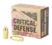 Hornady Critical Defense Lite 9mm 100gr FTX  25CT -  25