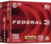 Federal Champion Training  45 ACP 230 gr FMJ 200ct -  200