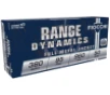 Fiocchi Pistol Shooting Dynamics  380 ACP 95 gr  FMJ 50ct -  50