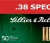 Sellier   Bellot  38 Special 158 gr SP 50ct -  50