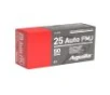 Aguila  25 Auto 50 gr FMJ  50ct -  50