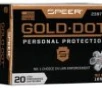 Speer Gold Dot  40 S W 165 gr HP 20ct -  20