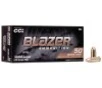 CCI Blazer Brass 9mm Luger 124 gr  FMJ 50ct -  50