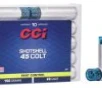 CCI Handgun Aluminum Shotshells  45 Colt 150 gr  9 shot 10CT -  10