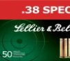 Sellier   Bellot  38 Special 158 gr FMJ 50ct -  50
