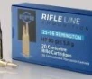 PPU  25-06 REMINGTON HP 90GR 20CT -  20