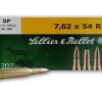 Sellier   Bellot 7 62x54R 180 gr SP 20ct -  20