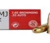 Sellier   Bellot  32 ACP 73 gr FMJ 50ct -  50