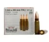 Global Ordnance Sterling Steel Case 7 62x39mm 123 gr FMJ 20ct -  20