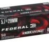 Federal American Eagle Ammunition 5 7x28mm 40gr Speer TMJ 50ct -  50