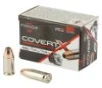 Fiocchi CovertX Ammunition 9mm 124gr JHP 20ct -  20