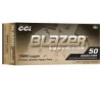Blazer Brass Ammunition 9mm 115gr JHP 50ct -  50