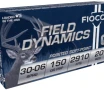Fiocchi Field Dynamics  30-06 150 grain PSP Pointed Soft Point 2910 FPS  20 rd box 