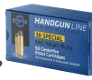 PPU  38 Special SWC Semi-Wad Cutter 158 grain Lead 902 FPS  50 rd box 