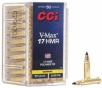 CCI 17 HMR V-MAX Polymer Tip 2550 FPS  50 rd box 