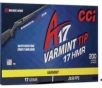 CCI 17 HMR Poly Tip A17 17 Grain 2650 FPS  200 rd box 
