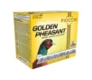 Fiocchi Golden Pheasant 12 gauge 2 3 4    1 3 8 oz  Nickel Plated Lead  4 Shot 25 rd box FREE SHIPPING  250 rd case 