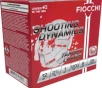 Fiocchi Shooting Dynamics 12 gauge 2 3 4    1 oz   8 Shot Lead 1200 FPS 25 rd box 250 rd case x 2 FREE SHIPPING  500 rd case 