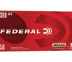 Federal Champion  380 auto 95 grain FMJ Full Metal Jacket 50 rd box FREE SHIPPING  1000 rd case 