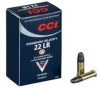 CCI Standard Velocity 22 LR 40 grain Lead Round Nose 1070 FPS  50 rd box 