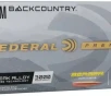 Federal 7mm Backcountry 195 grain Berger Elite Hunter 3000 FPS  20 rd box 