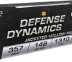 Fiocchi Defense Dynamics  357 Mag 148 grain JHP Jacketed Hollow Point 1310 FPS  50 rd box 